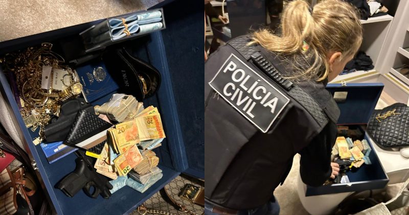 Balneário Camboriú é foco de operação policial que investiga influenciadores &#8211; Foto: PCRS/ Divulgação