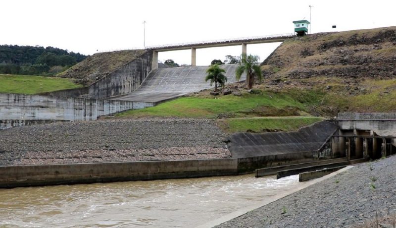 Barragem de Ituporanga no Alto Vale do Itajaí 