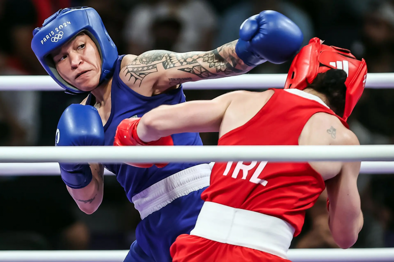 Beatriz Ferreira venceu a boxeadora irlandesa em decisão dividida dos juízes (4 x 1) nos Jogos Olímpicos Paris 2024