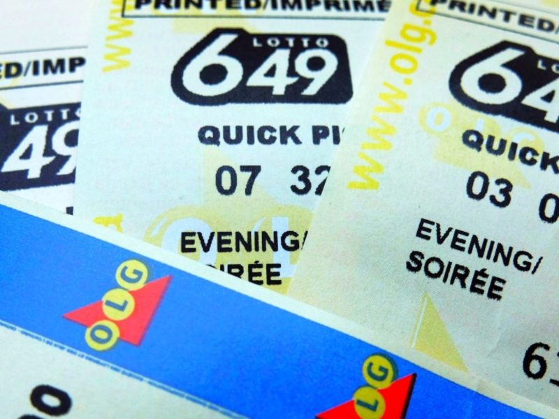 Bilhete da loteria Lotto 649, loteria canadense