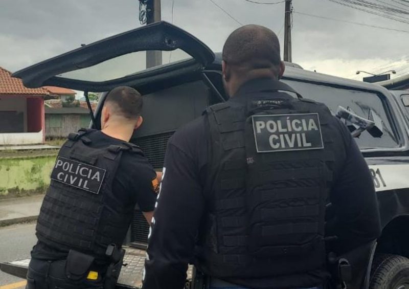 Trabalho investigativo da Pol&iacute;cia Civil levou &aacute; condena&ccedil;&atilde;o de tr&ecirc;s homens por tr&ecirc;s crimes em Santa Catarina – Foto: PCSC/Reprodu&ccedil;&atilde;o/ND