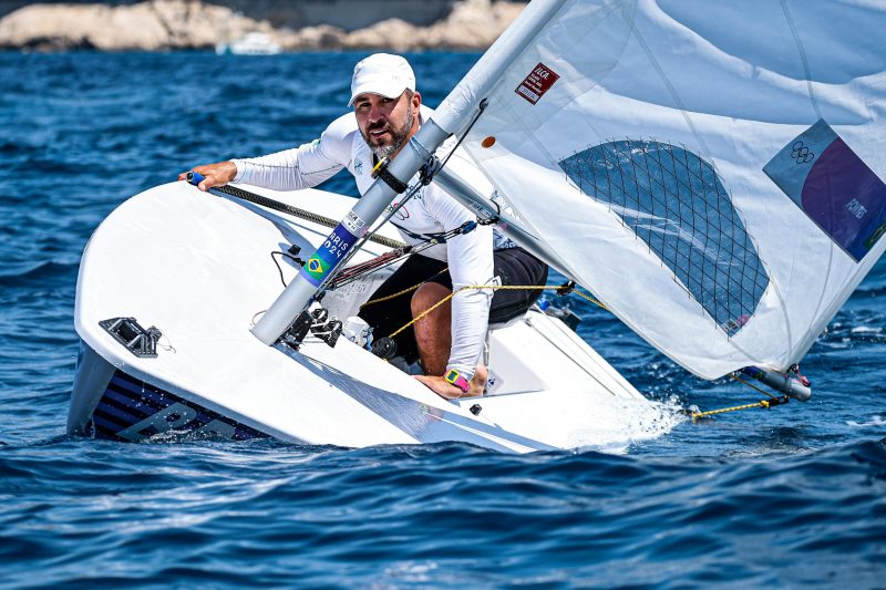 Bruno Fontes durante a prova desta quinta-feira