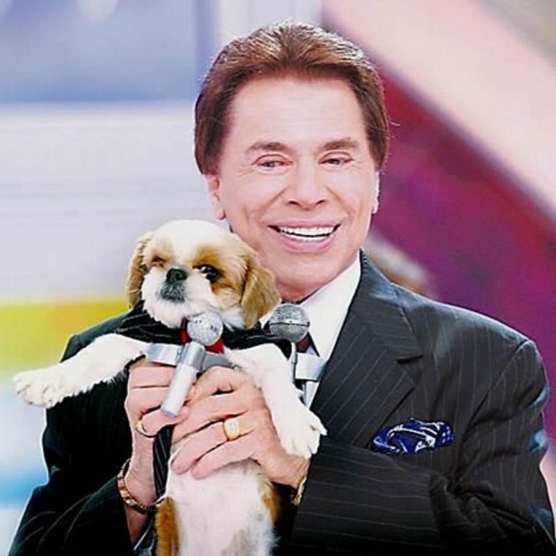 Imagem mostra Silvio Santos