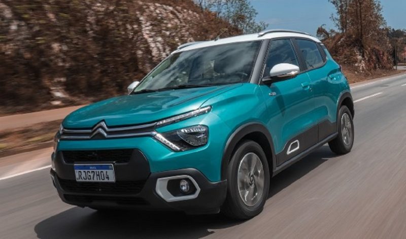 na imagem aparece Citroën C3 um carro 0 km mais barato no Brasil 