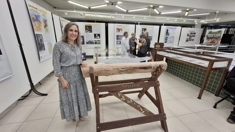 Administradora da Biblioteca Pública de SC, Cleonisse Schmidt enfatiza a importância da imigração alemã no Estado