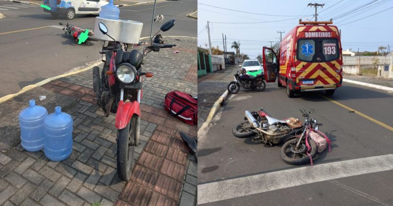 Colisão entre motos aconteceu na sexta-feira (30), em Araranguá, no Sul de SC