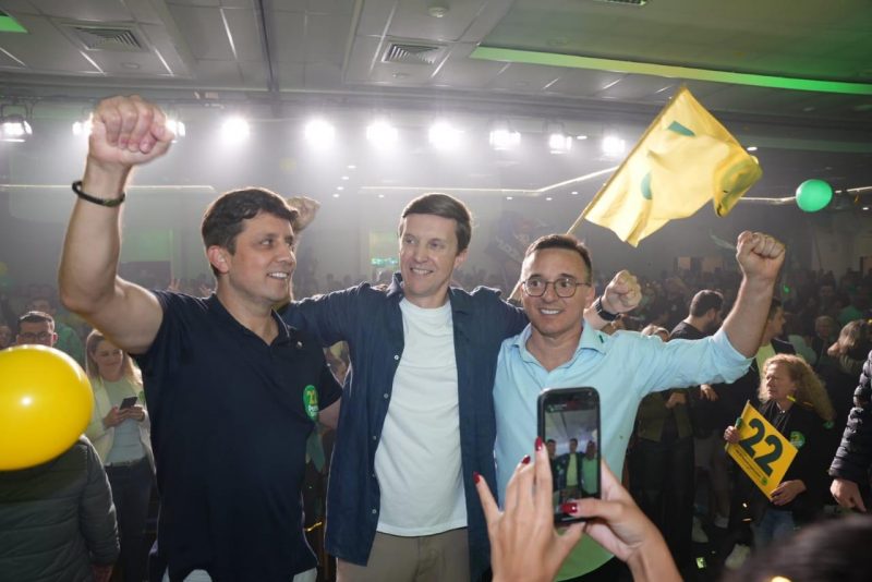 Imagem da convenção que definiu os candidatos do PL para as Eleições 2024 em Balneário Camboriú