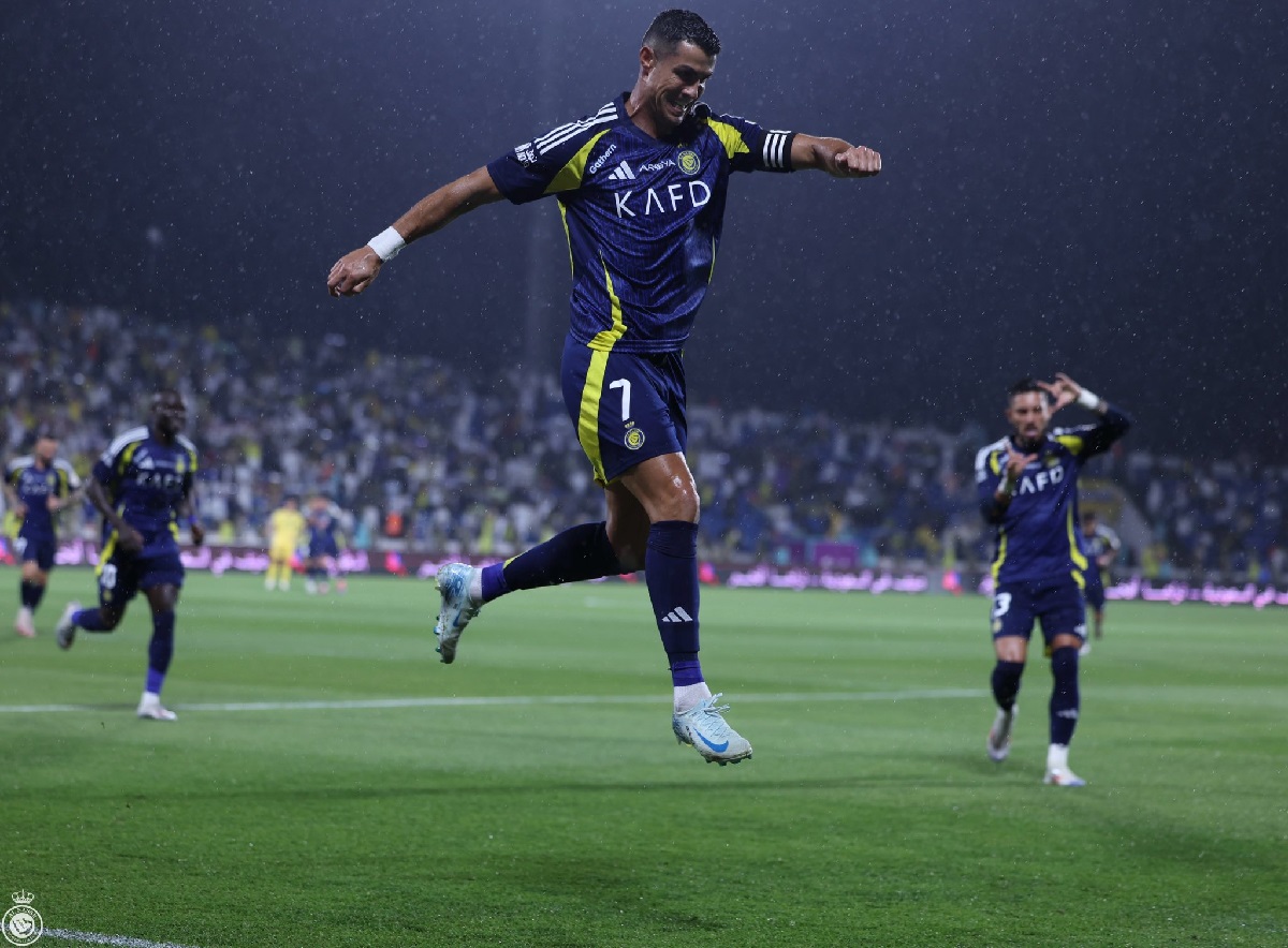Cristiano Ronaldo é uma máquina de gols  - Al-Nassr / Divulgação