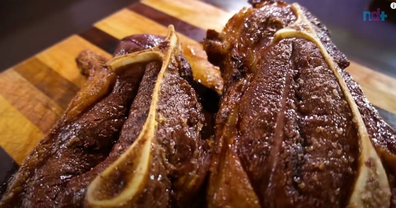 Imagem de paleta sete assada, corte de carne de segunda que tem qualidade de carne de primeira