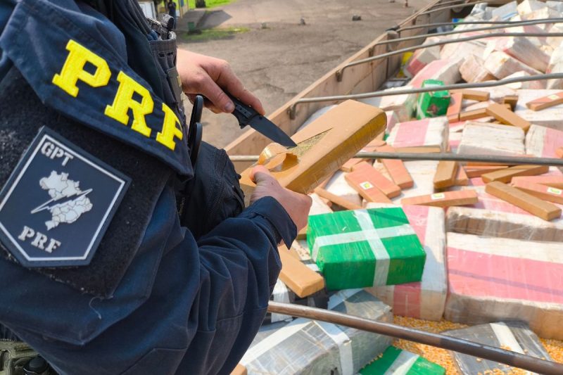 Droga estava sendo transportada pelo motorista catarinense para Lajeado/RS