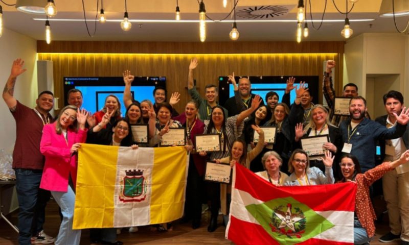 educação pública de gaspar é reconhecida pelo google