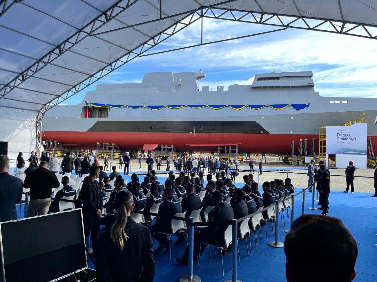 Lançamento da Fragata Tamandaré em Itajaí, com presença do Presidente Lula - Grazielle Guimarães