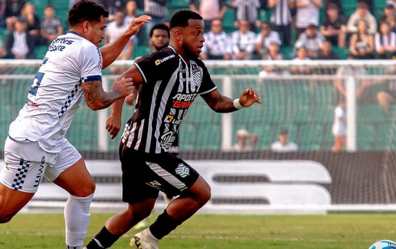 Bruno Michel fez a jogada do gol, mas o empate foi ruim para o Figueirense