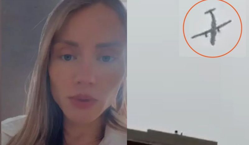 Daniela Schulz gravou vídeo horas antes da queda de avião