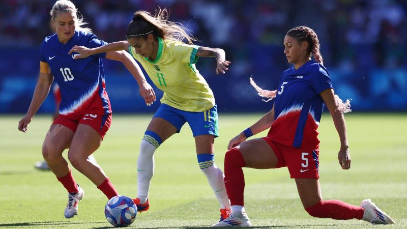 Final de Futebol Feminino Brasil x EUA Paris 2024