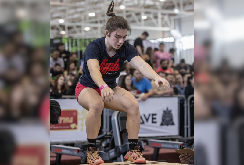 Giovana Spitz é uma das cinco brasileiras da sua categoria a representar o país em torneio mundial de crossfit