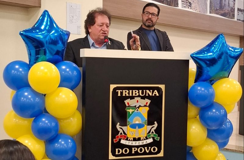 Foto de Helinho, candidato à prefeito de Itapema nas eleições 2024