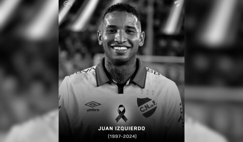 Morre o jogador Juan Izquierdo, vítima de uma arritmia cardíaca durante uma partida de futebol