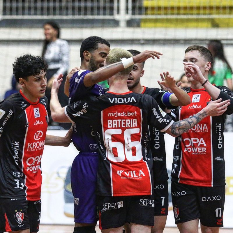 JEC Futsal faz o segundo jogo das oitavas da Talentos LNF no Centreventos Cau Hansen