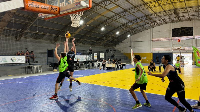 Balneário Piçarras recebe etapa Estadual do Campeonato Catarinense de Basquete 3x3