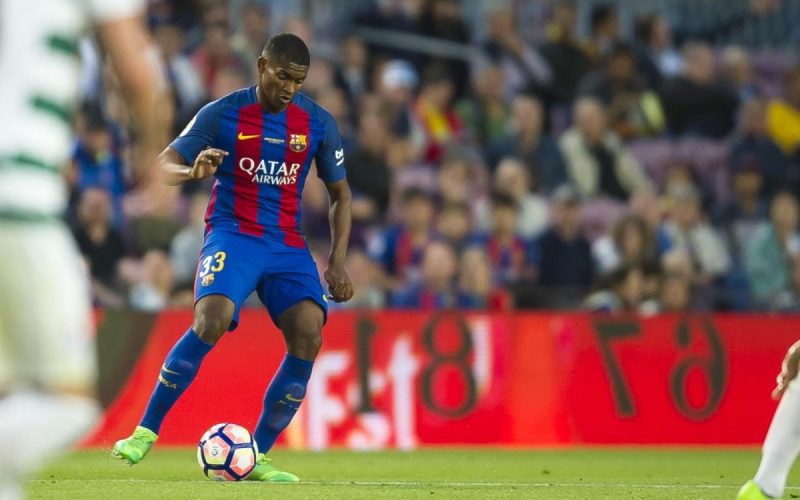 Marlon Santos na época de Barcelona