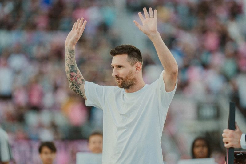 Messi atualmente joga na MLS