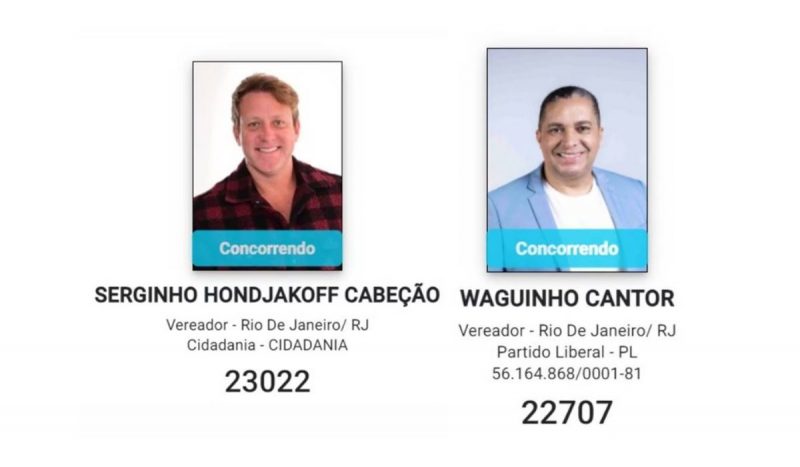 Cantor Waguinho é candidato a vereador no RJ