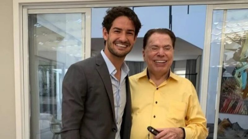 Alexandre Pato e Silvio Santos 