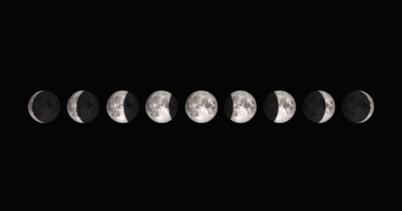 Lua em ciclo lunar