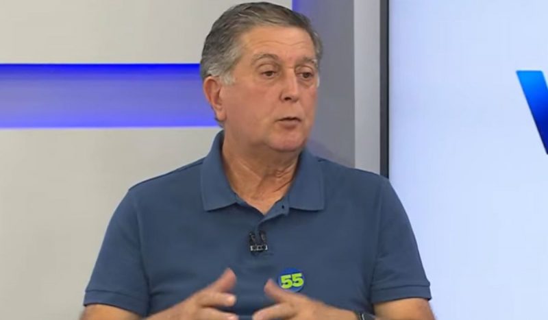 Prefeito Topazio Neto em entrevista à NDTV