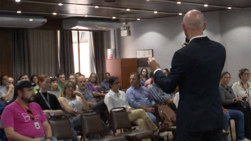 Reunião que definiu horário de propaganda eleitoral dos candidatos a prefeito de Blumenau