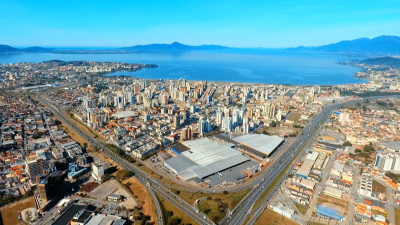 Foto panorâmica de São José que ilustra Plano Diretor de São José