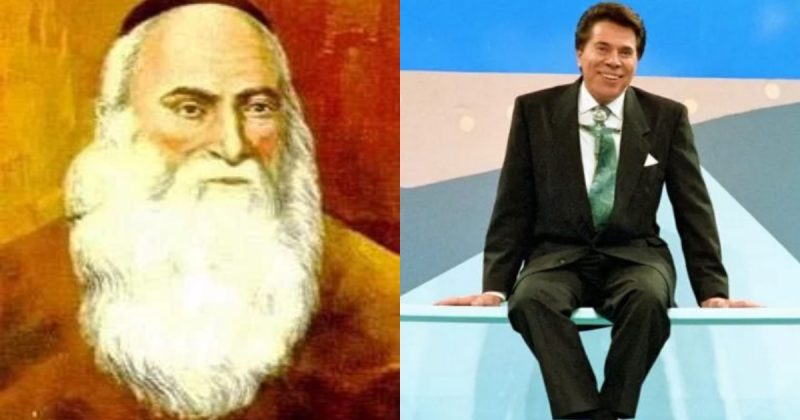 Isaac Abravanel e Silvio Santos