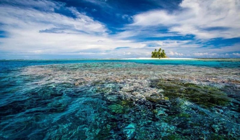 Tuvalu, arquipélago na Oceania, corre perigo com a elevação do nível do Oceano Pacífico