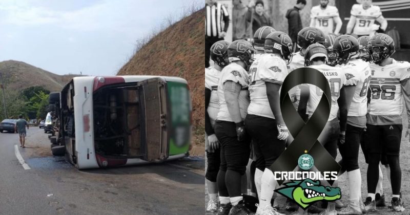 Acidente grave com ônibus do Coritiba Crocodiles deixa três jogadores mortos