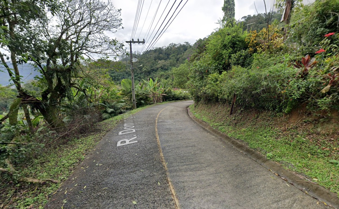 Filho morreu a cerca de 100 metros de onde pai faleceu em acidente em SC - Google Maps/Reprodução/ND