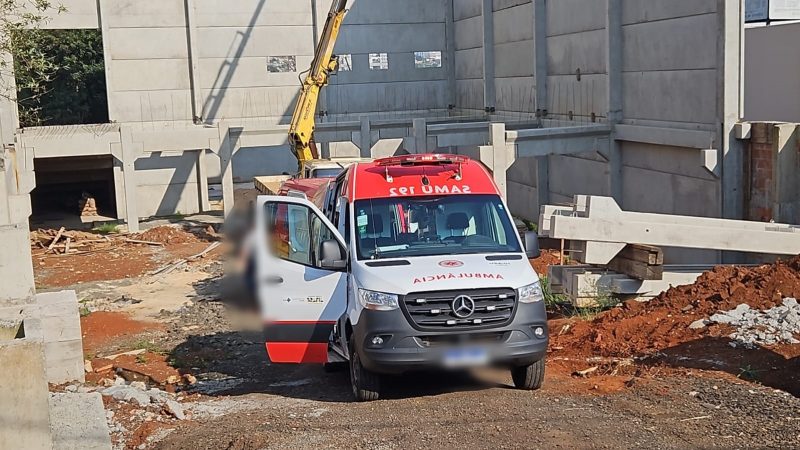 Um trabalhador morreu após cair de guindaste e o outro morreu no dia seguinte no hospital &#8211; Foto: Marcos Lewe/ND Mais