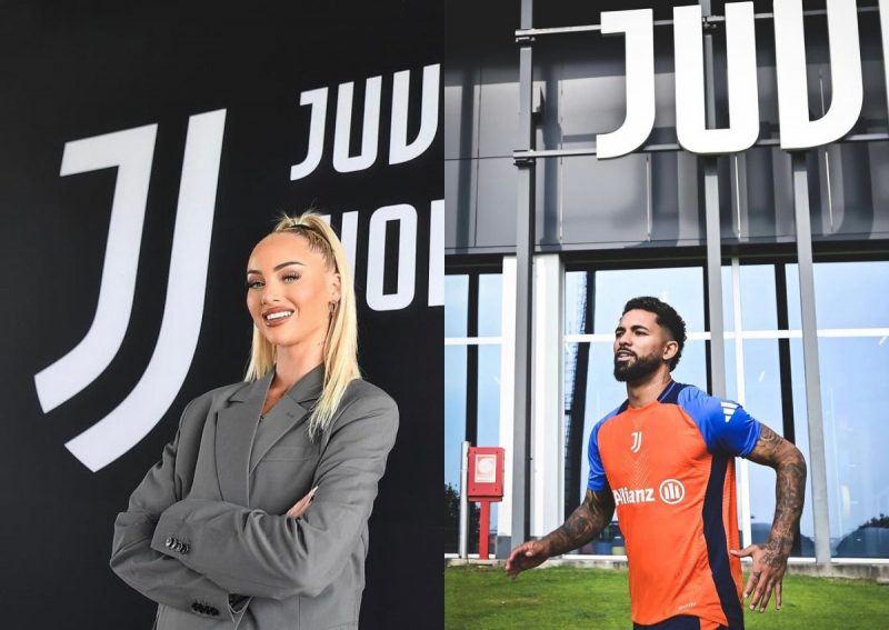 Alisha Lehmann e Douglas Luiz são namorados e jogam na Juventus