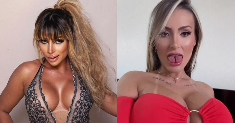 Andressa Urach e Ana Akiva