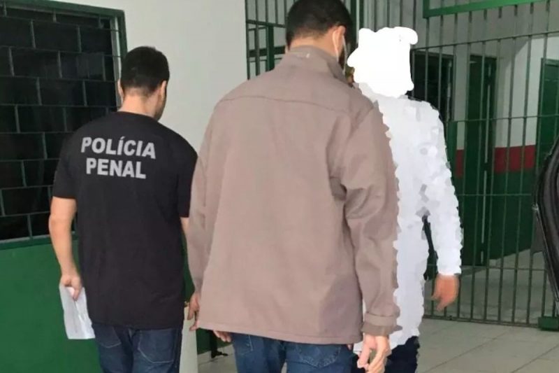 Antônio Teobaldo foi preso após a denúncia da vítima em Joinville – Foto: Polícia Civil/Divulgação