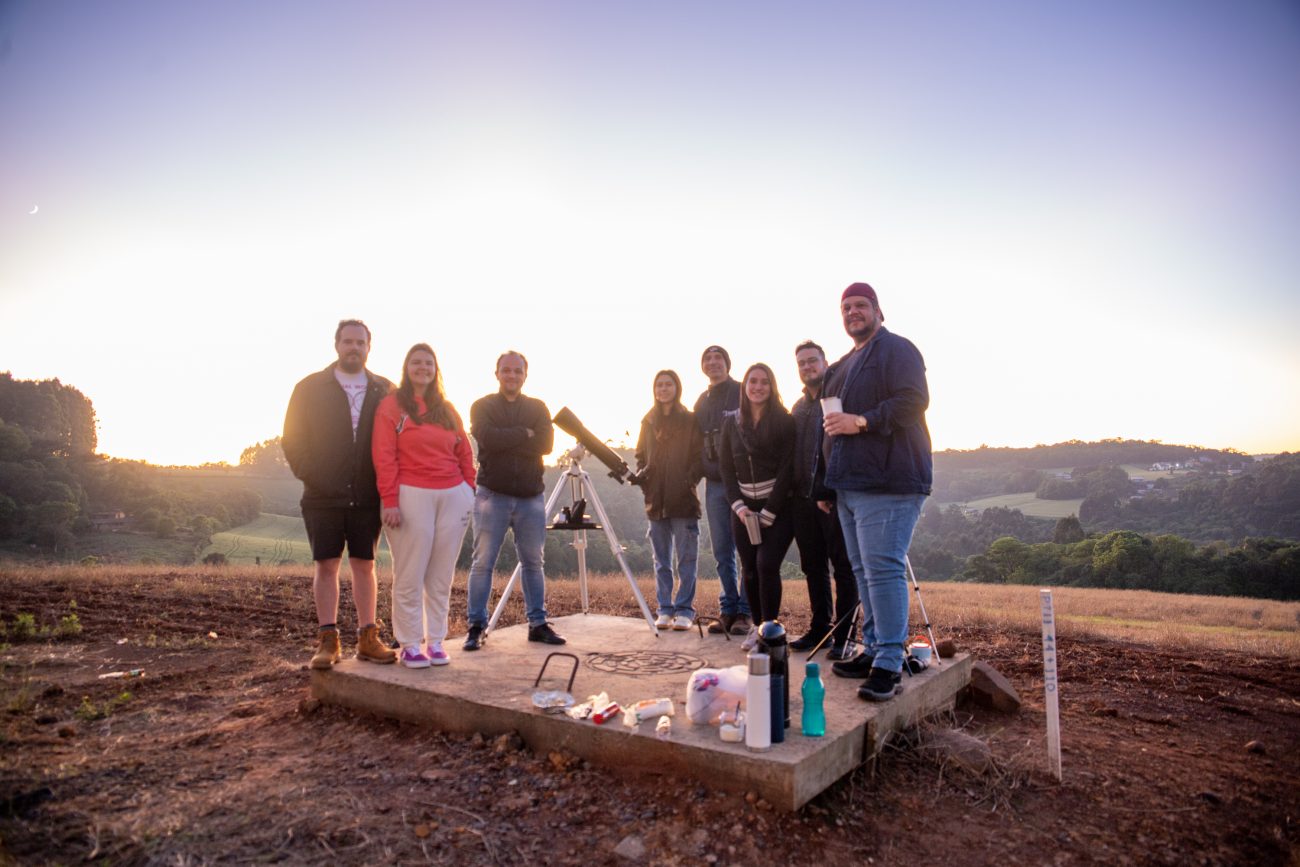 This record was set in the neighborhood of Passo dos Fortes by the Chapeco Astronomy Group. - Astronomy Chapeco/Diego Debastiani