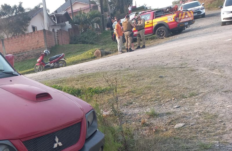 Camionete atropela idosa e criança em Canoinhas