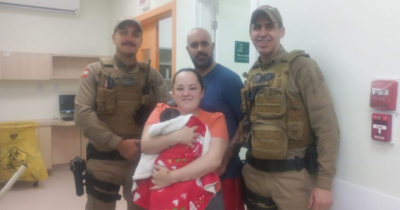 Criança já estava sem respirar quando família pediu socorro aos policiais militares