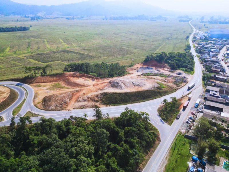  BR-470, trânsito em Navegantes