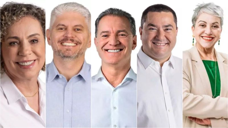 Foto de cada candidato na disputa pela Prefeitura de Blumenau