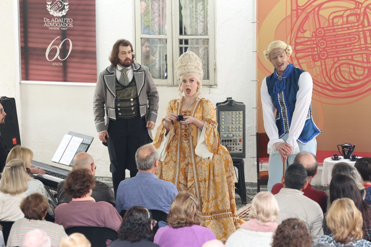 A peça também foi apresentada no 4º Festival de Ópera de Joinville, no último final de semana - Carlos Jr./ND