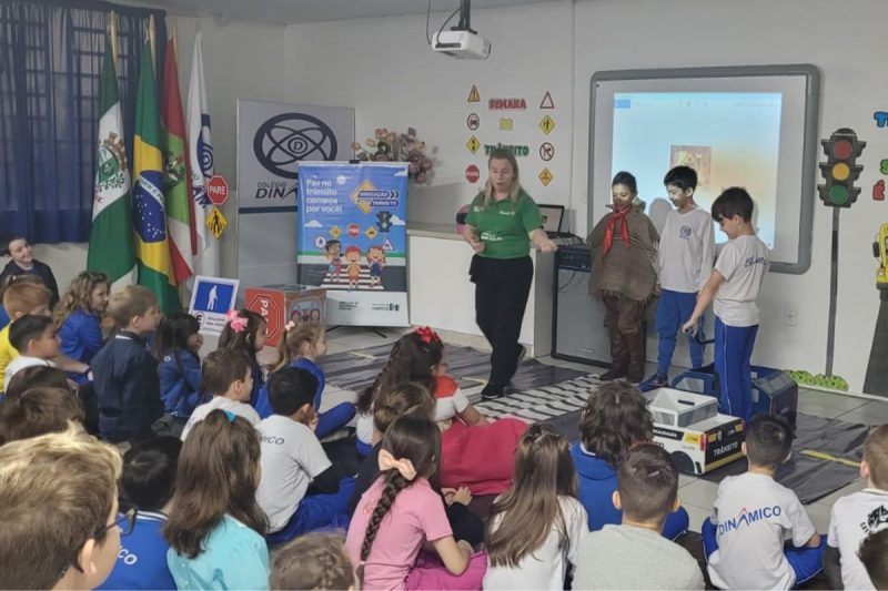 Semana do trânsito em Chapecó 