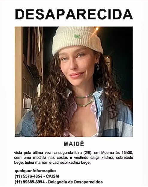 Imagem compartilhada por amigos de Maid&ecirc; nas redes sociais – Foto: Instagram/Reprodu&ccedil;&atilde;o/ND