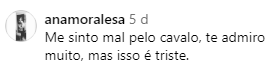 Críticas feitas para modelo plus size 