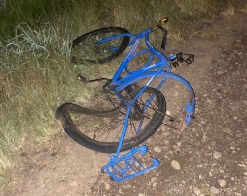 Bicicleta Motorista fugiu sem prestar socorro na SC-285